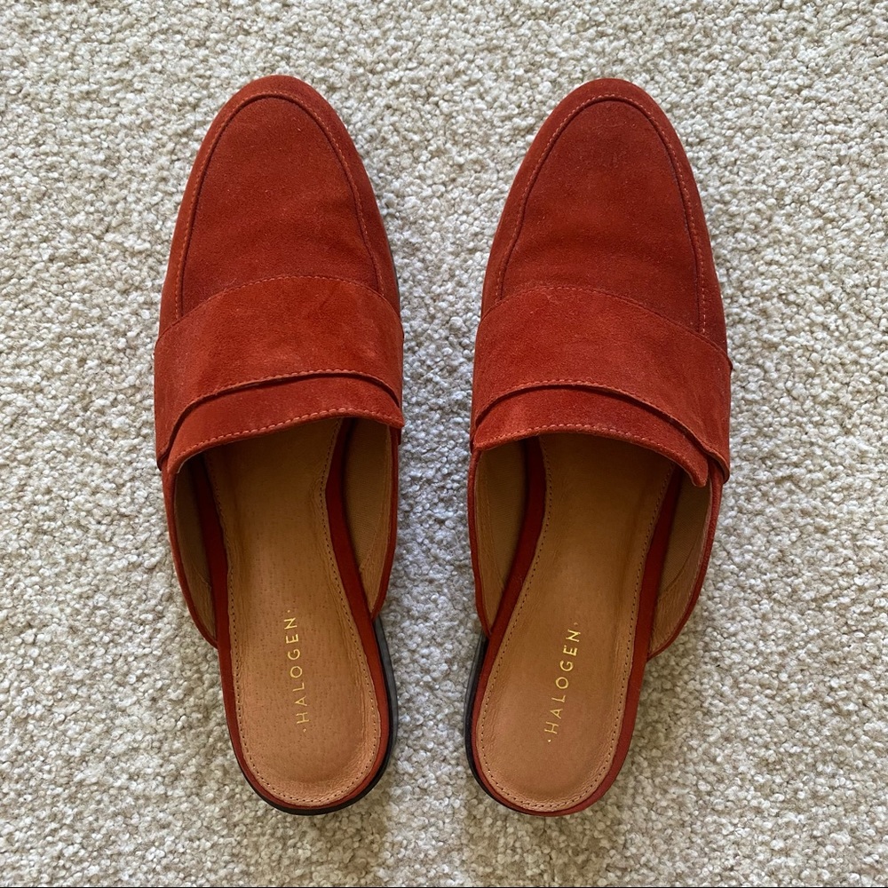 LIKE NEW Halogen Mules